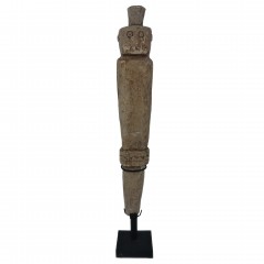 STONE WEDGE FIGURE PRIMITIVE 